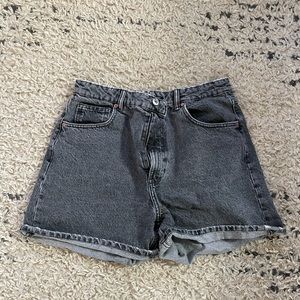 Zara High Waisted Mom Shorts